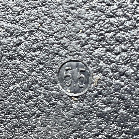 Steve Madden Avilla Black Riding Boots Leather Double Buckle Zipper Women's 5.5 - Picture 12 of 12